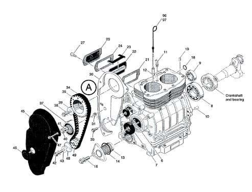 Picture of Bolt - Idler Pivot - 4 Cycle