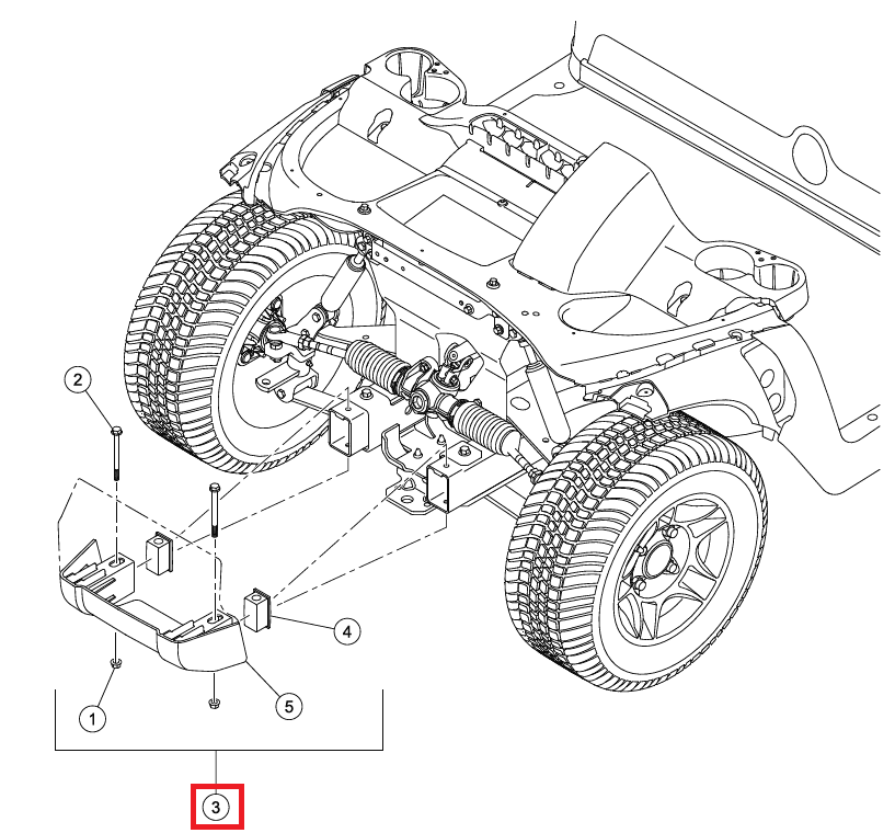 Picture of ASM, BUMPER, FRONT