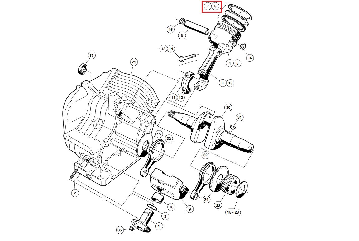 Picture of RING SET PISTON .50MM OVERSIZE