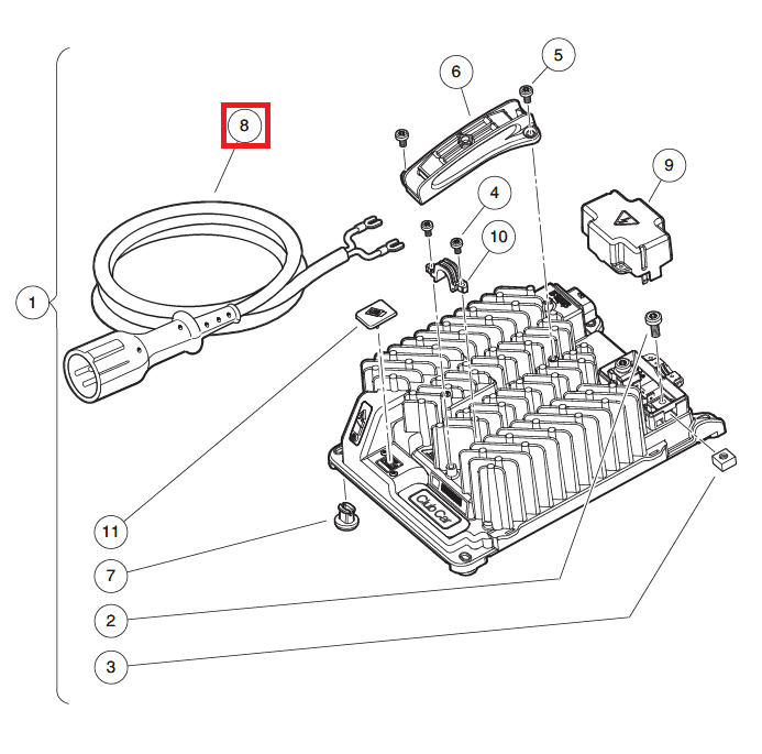 Picture of PLUG/CORD,LESTER,20'