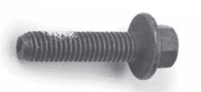 Picture of Bolt, M6x1.0x25, Hex Flhd, Blk-l