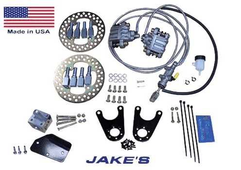 Picture of Jakes hydraulic brake system for front wheels only