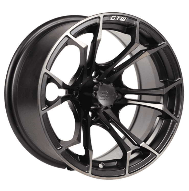 Picture of GTW® Spyder 12x7 Matte Black with Bronze Wheel (3:4 Offset)